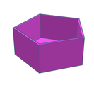 box rectangular sharp